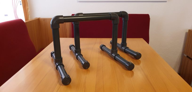 DIY Parallettes im Eigenbau